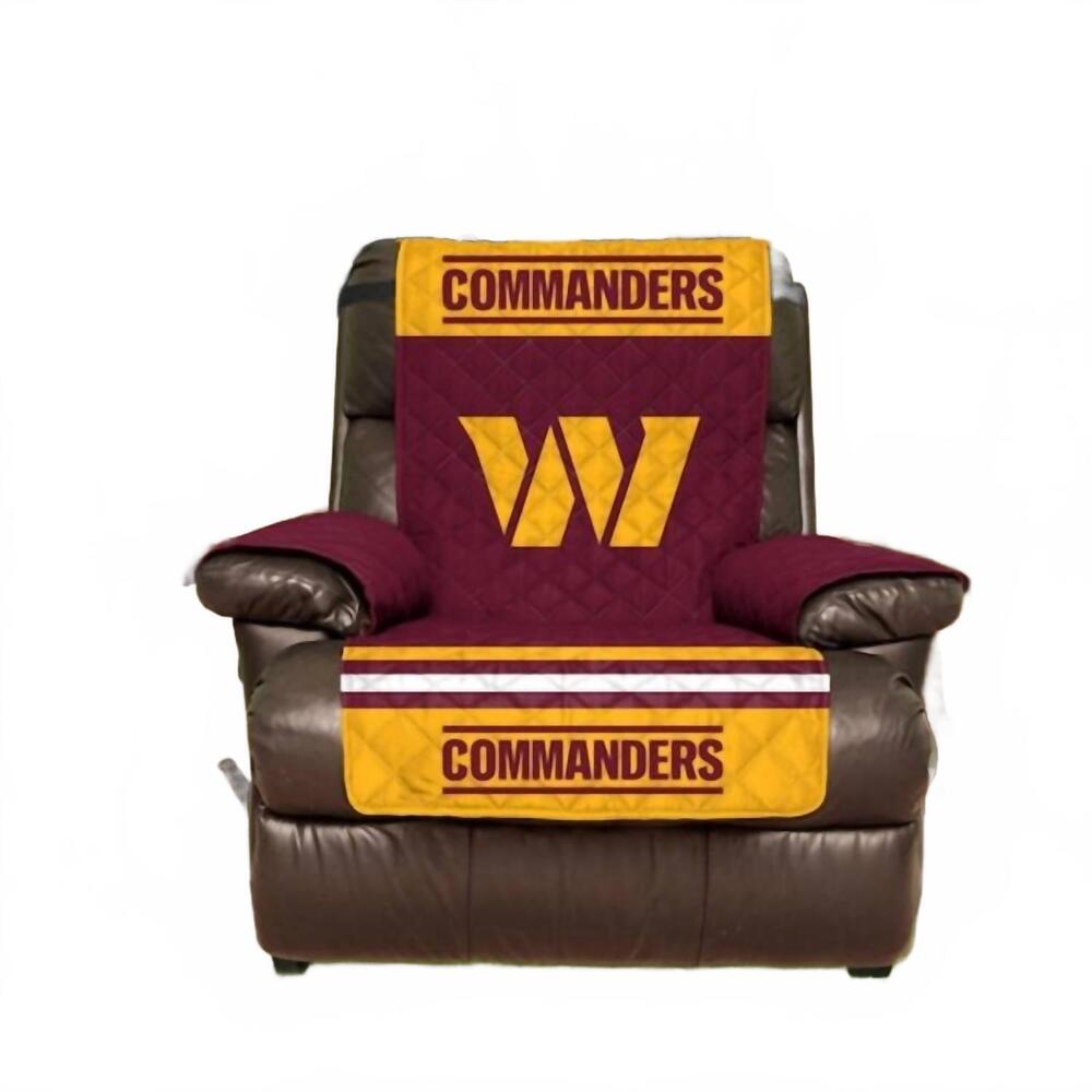 NEW NFL APPAREL washington commanders recliner protector in maroon